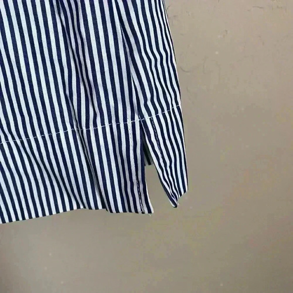 J. Crew One-Shoulder Ruffle Top In Stripe Size 14 - Picture 12 of 12